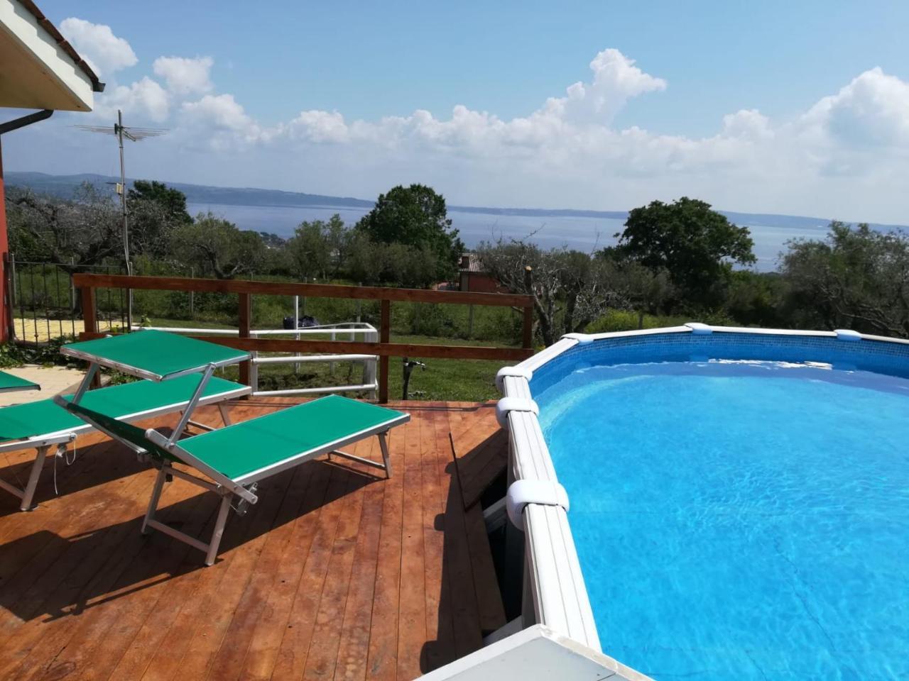 Il Poggio Degli Ulivi Apartment เตรวินญาโน โรมาโน ภายนอก รูปภาพ